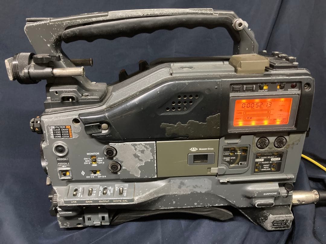 放送用ビデオカメラ本体　HDW-750