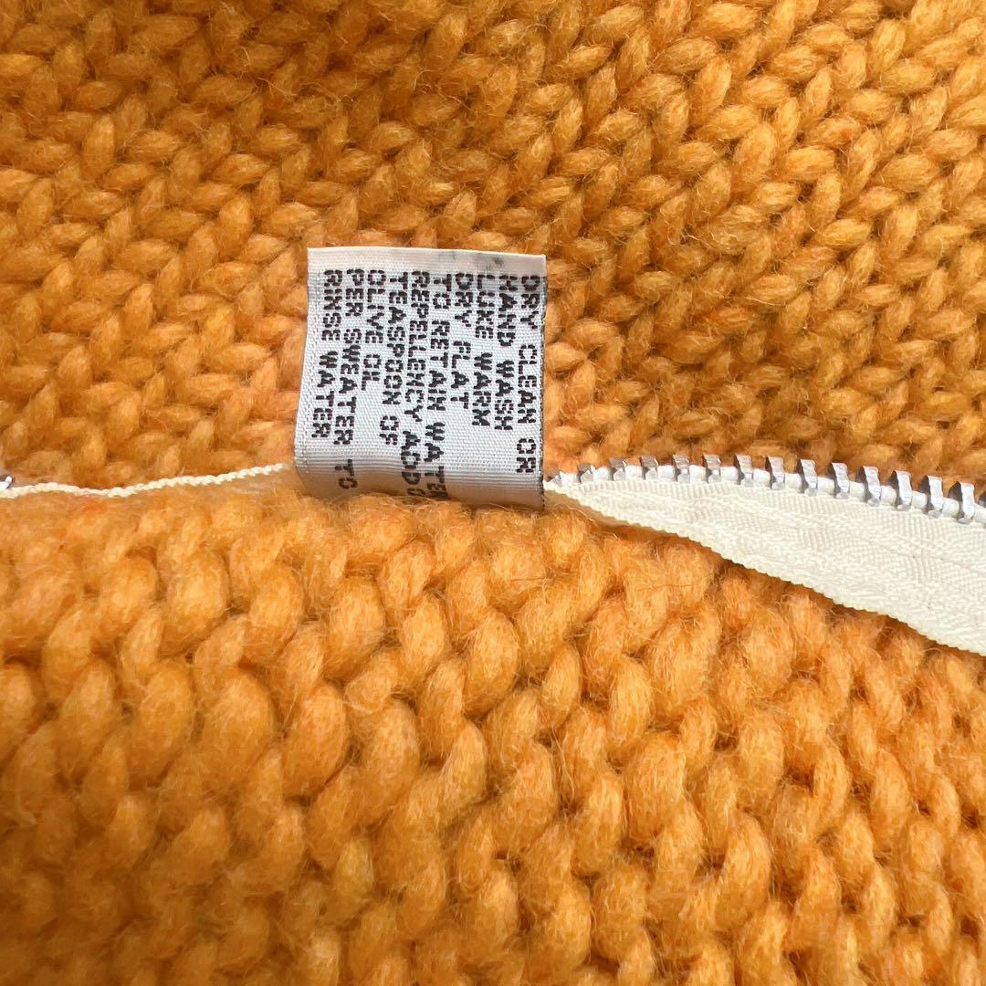 CANADIAN SWEATER　バイカラー　カウチン　ハンドニット　カナダ製