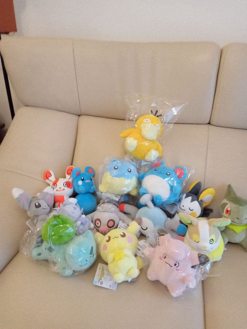 ポケットモンスター　ポケモン　ぬいぐるみ　まとめ売り　15体　タマザラシ　他