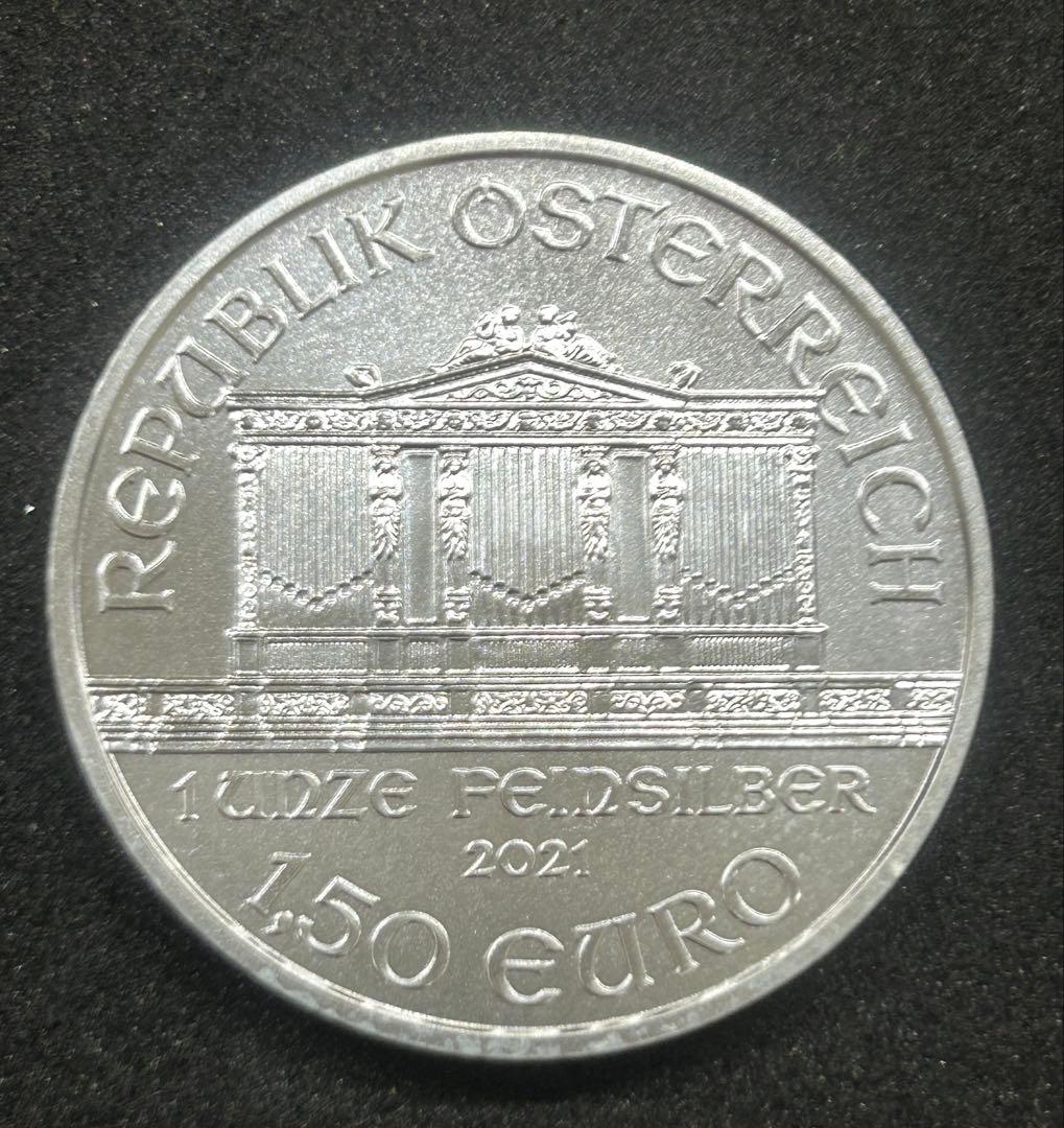ウィーン・フィルハーモニー銀貨 2021年　1オンス銀貨　ランダム