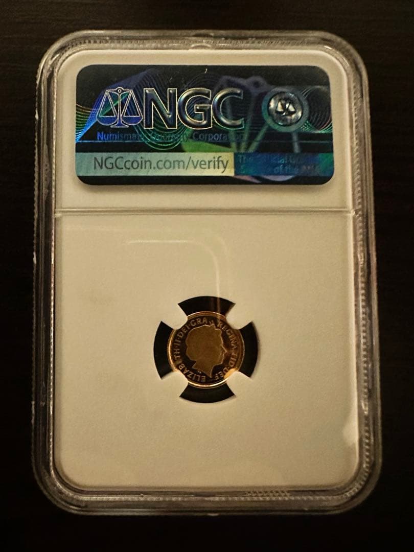 NGC PF69 1/4ソブリン金貨【22金】 エリザベス2世2009