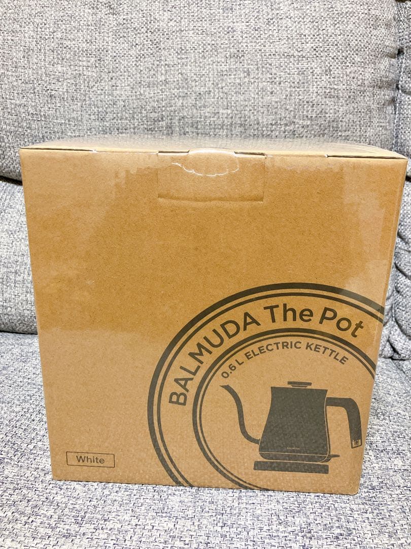 【新品未開封】BALMUDA the pot バルミューダ ケトル ホワイト