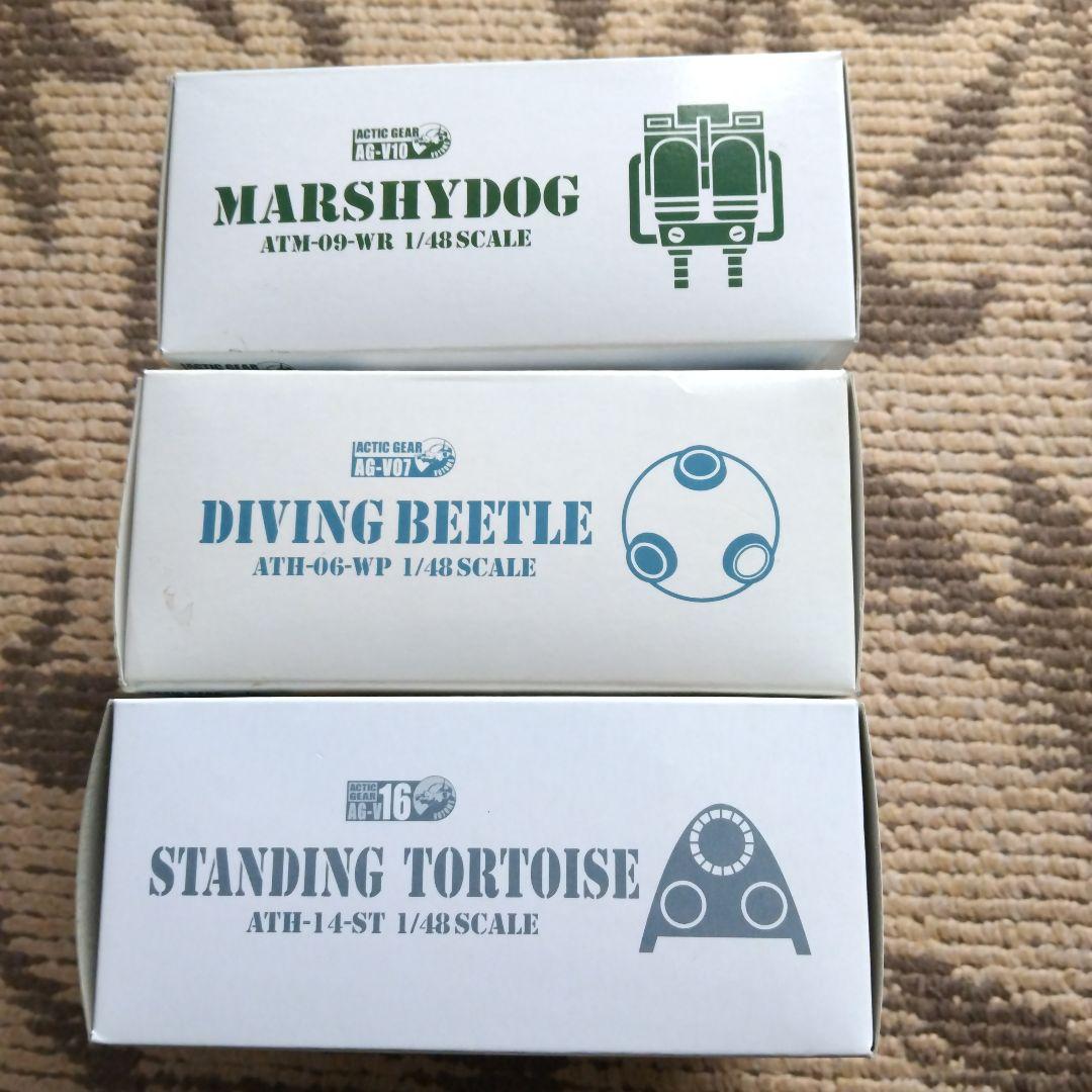 レア物 TAKARA 1/48 装甲騎兵ボトムズ 3点セット