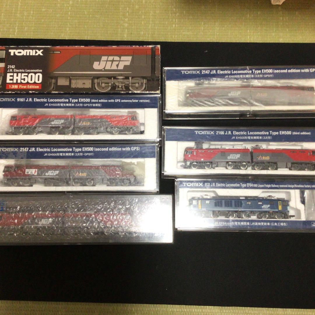 Nゲージ　EH500各種　EF64 1000ＪＲ貨物更新車　広島工場色７点まとめ