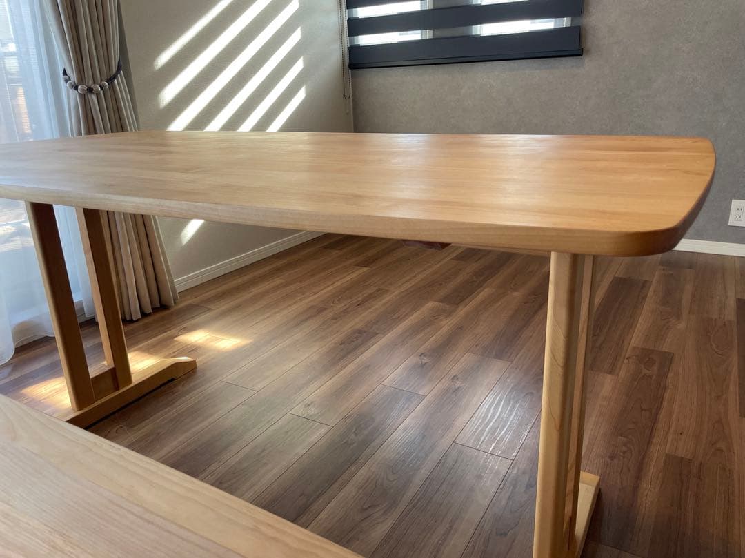 【美品】モモナチュラル DINING TABLE OVAL TOP 27