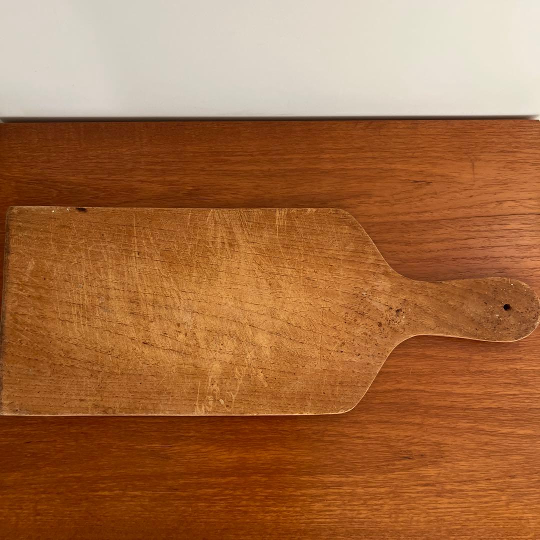 フランス アンティーク ヴィンテージ カッティングボード まな板 天然生活