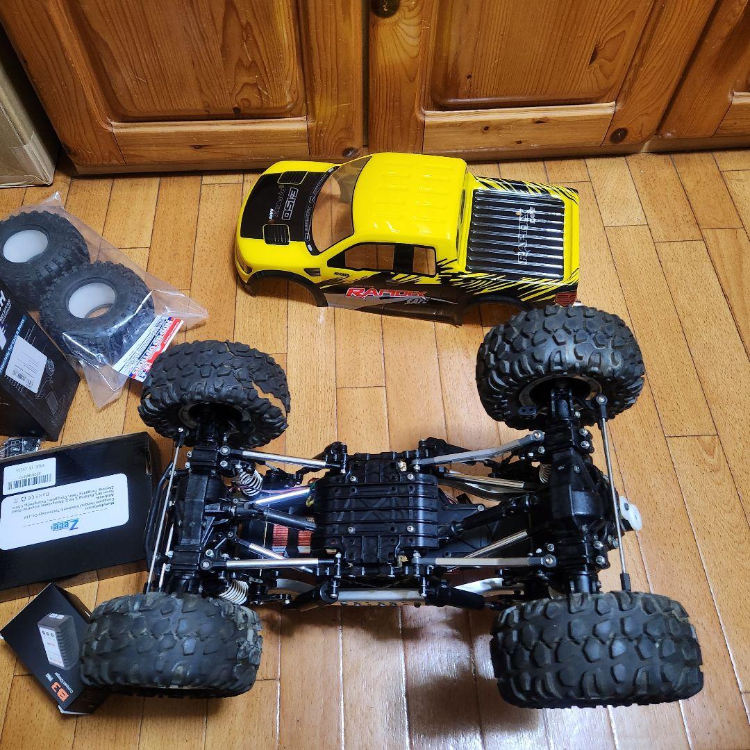 タミヤ CR-01 フルセット　黄色　トラック　　ラジコン　cc-01cc-02