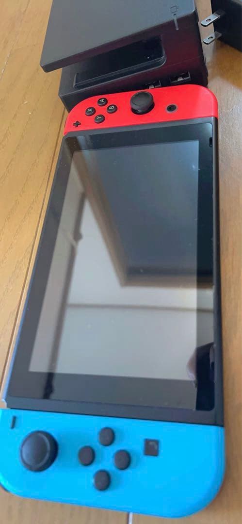 ☆【ジャンク品】Nintendo Switch 本体 青/赤 Joy-Con