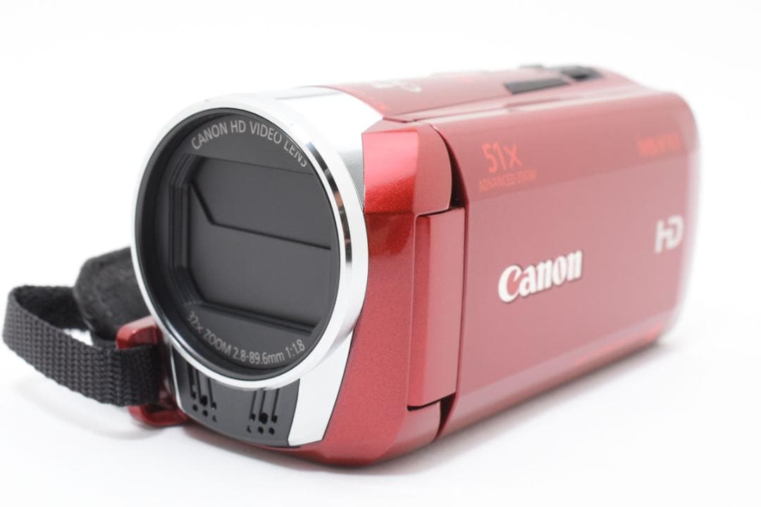 【極美品】Canon ビデオカメラ iVIS HF R31 レッド　動作確認済
