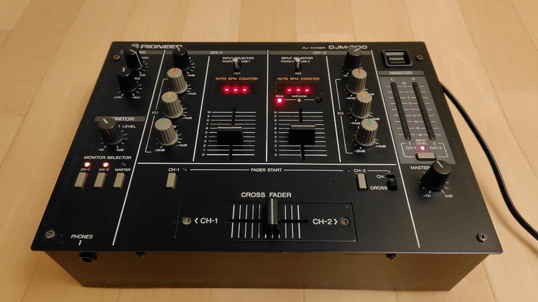 【PIONEER】DJミキサー DJM-300／プレーヤー CDJ-400セット