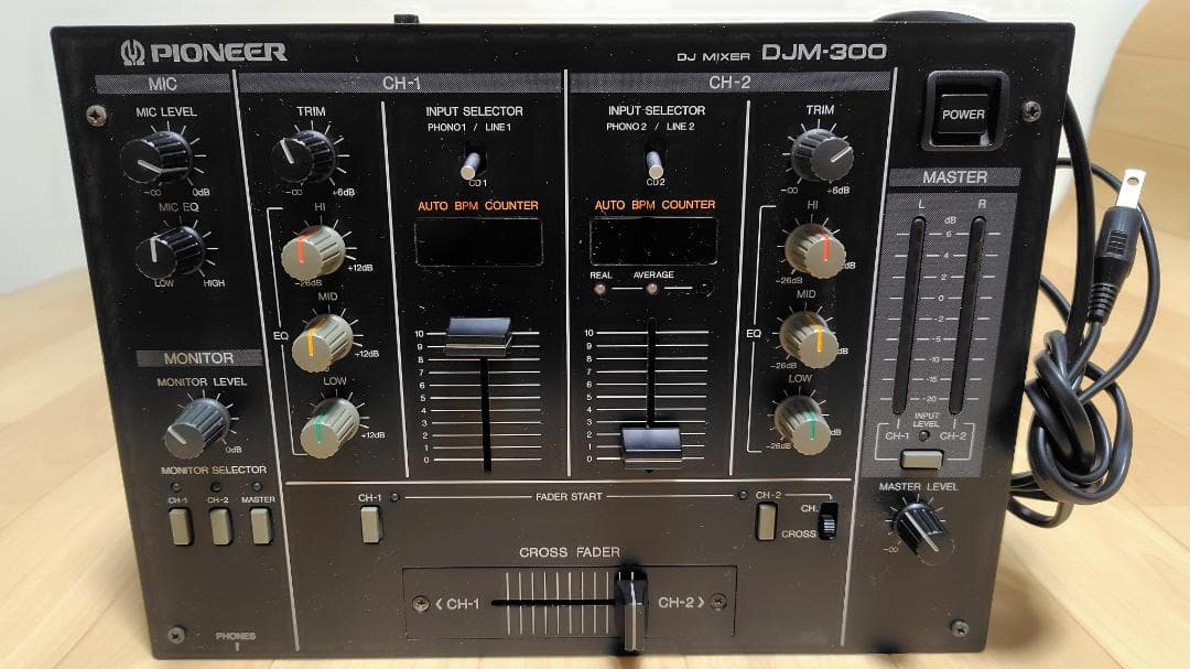 【PIONEER】DJミキサー DJM-300／プレーヤー CDJ-400セット