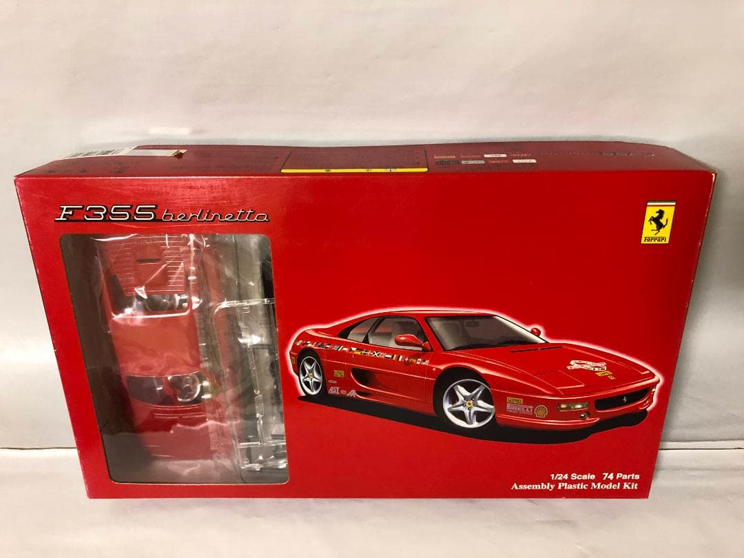 F355 berlinetta 1/24スケール プラモデルキット