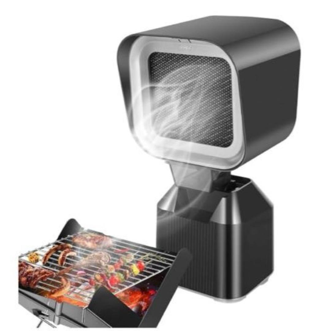 卓上レンジフード 卓上換気扇 焼肉煙吸引機 ポータブル換気扇　フィルター水洗い可