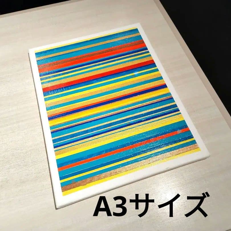 絵　アクリル　飾り　ボード　A3サイズ