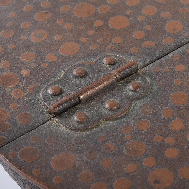 古民具　古銅製　行燈灯芯入れ　C　R8113