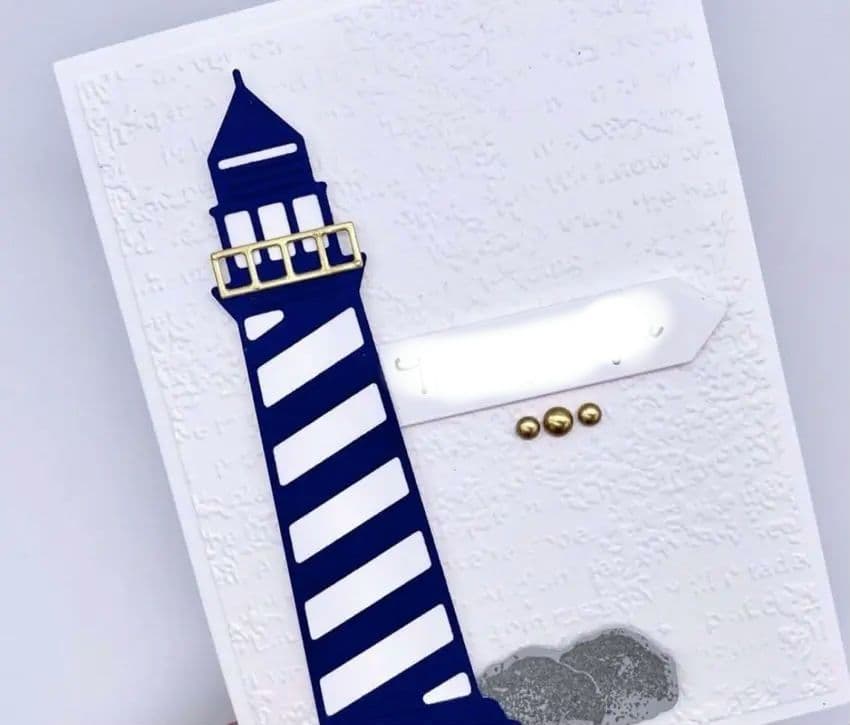 再値下げ！未使用　灯台スタンプ＆ダイ　スタンピンアップ