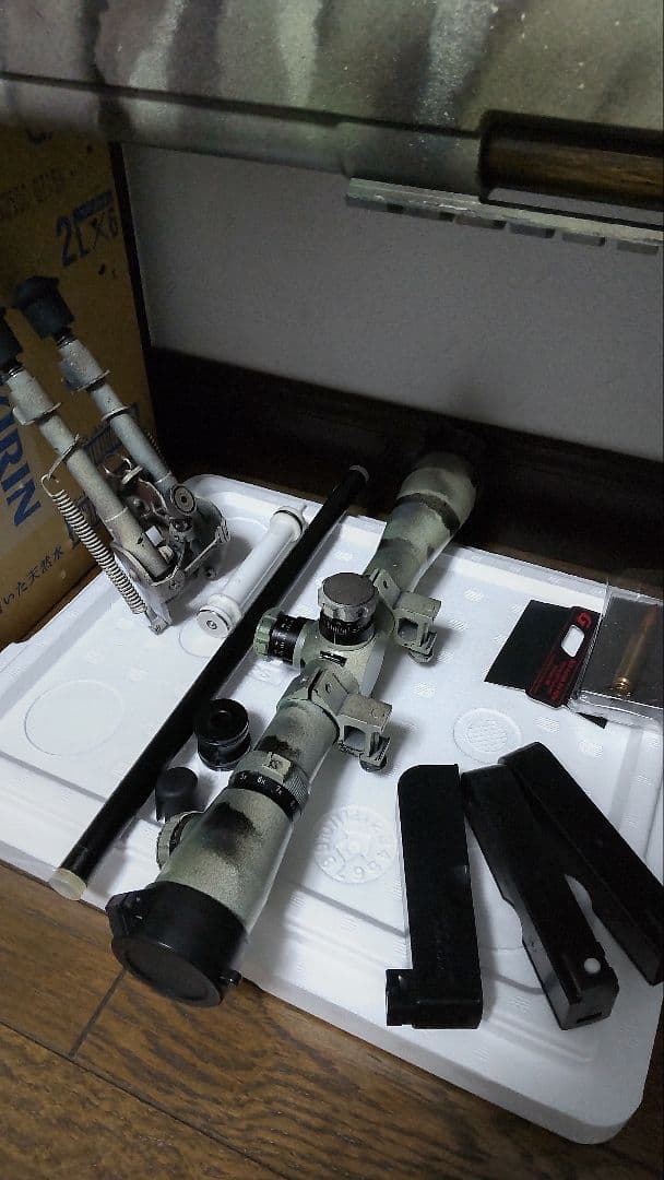 武*士様 VSR-10 プロスナイパーG SPEC. ライフルスコープ他付属