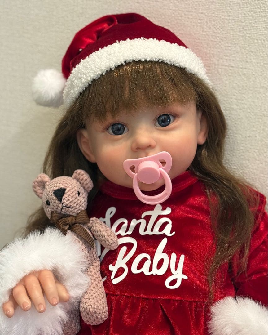【専用】★新品★リボーンドール クリスマスサンタトドラーベビーちゃん 63cm