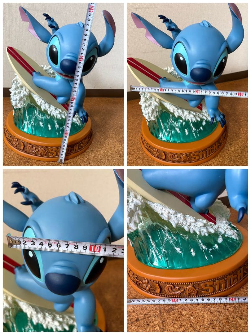 S*X様 リロ＆スティッチ 波乗りスティッチ ビッグフィギュア サーフィン ディ