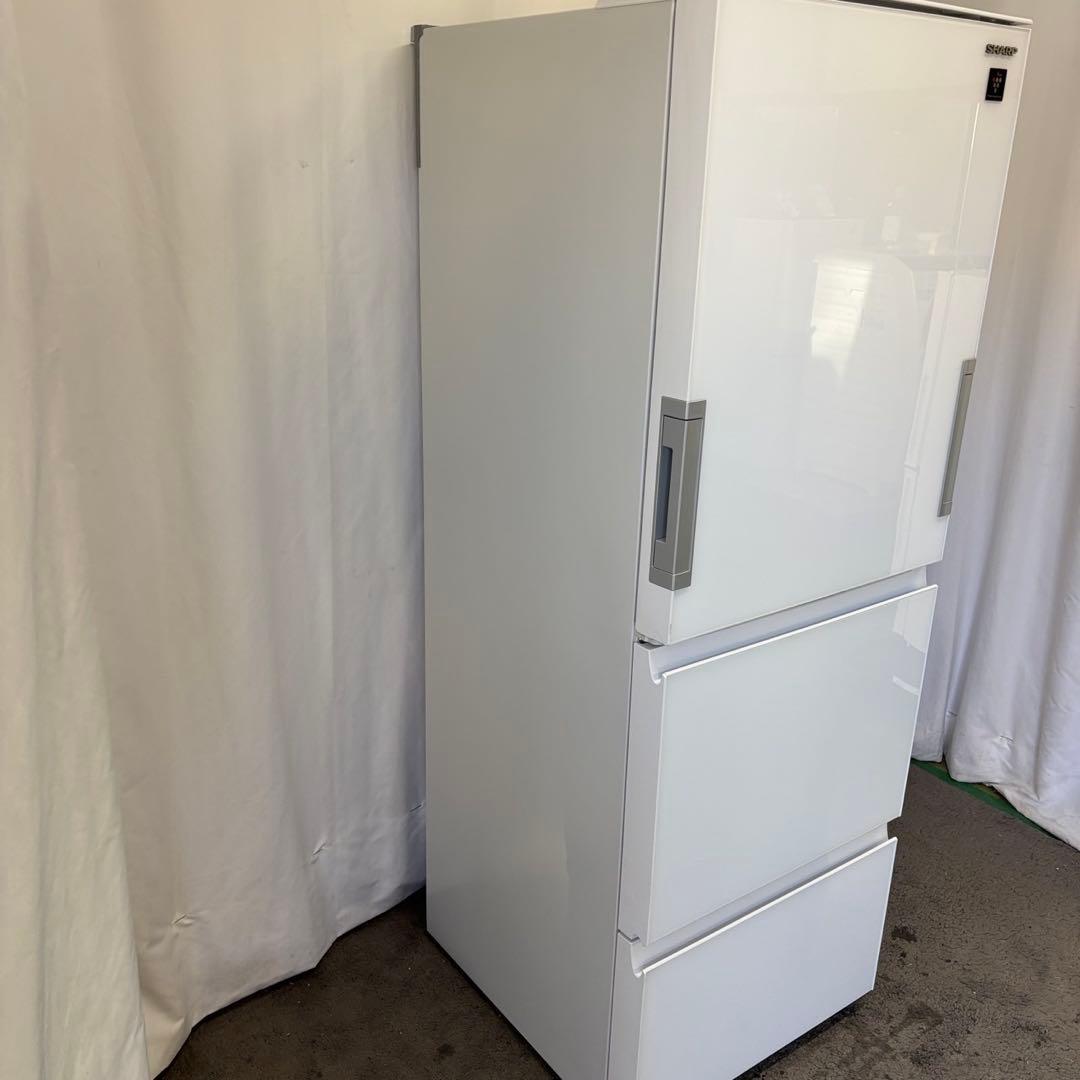 31　SHARP　冷蔵庫　大型　300-400ℓ　両開き　設置無料　綺麗　安い‼️