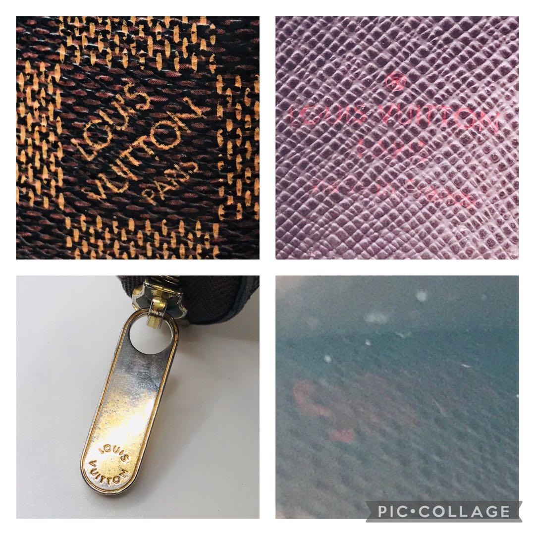 ルイヴィトン✨ダミエ エベヌ ジッピー パース 小銭入れ ケース 茶