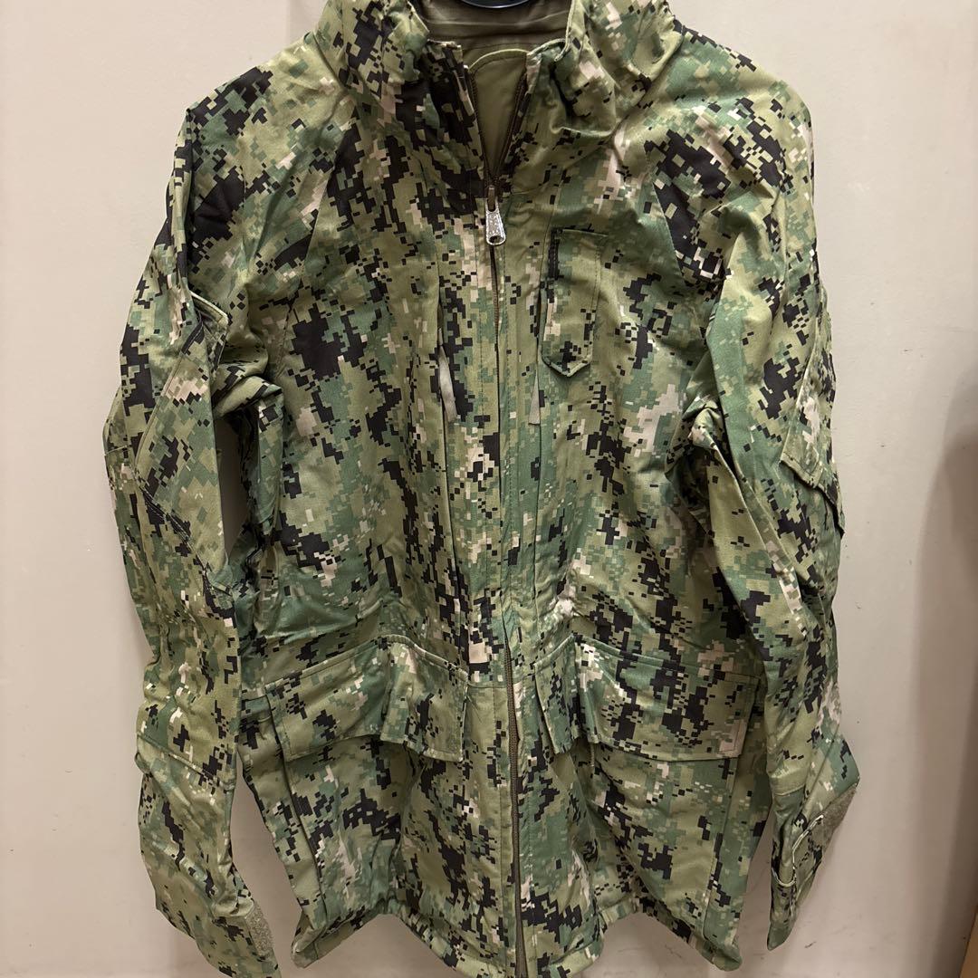 USN 米海軍 NWU パーカデジタルカモ 米軍放出品　ゴアテックス AOR2