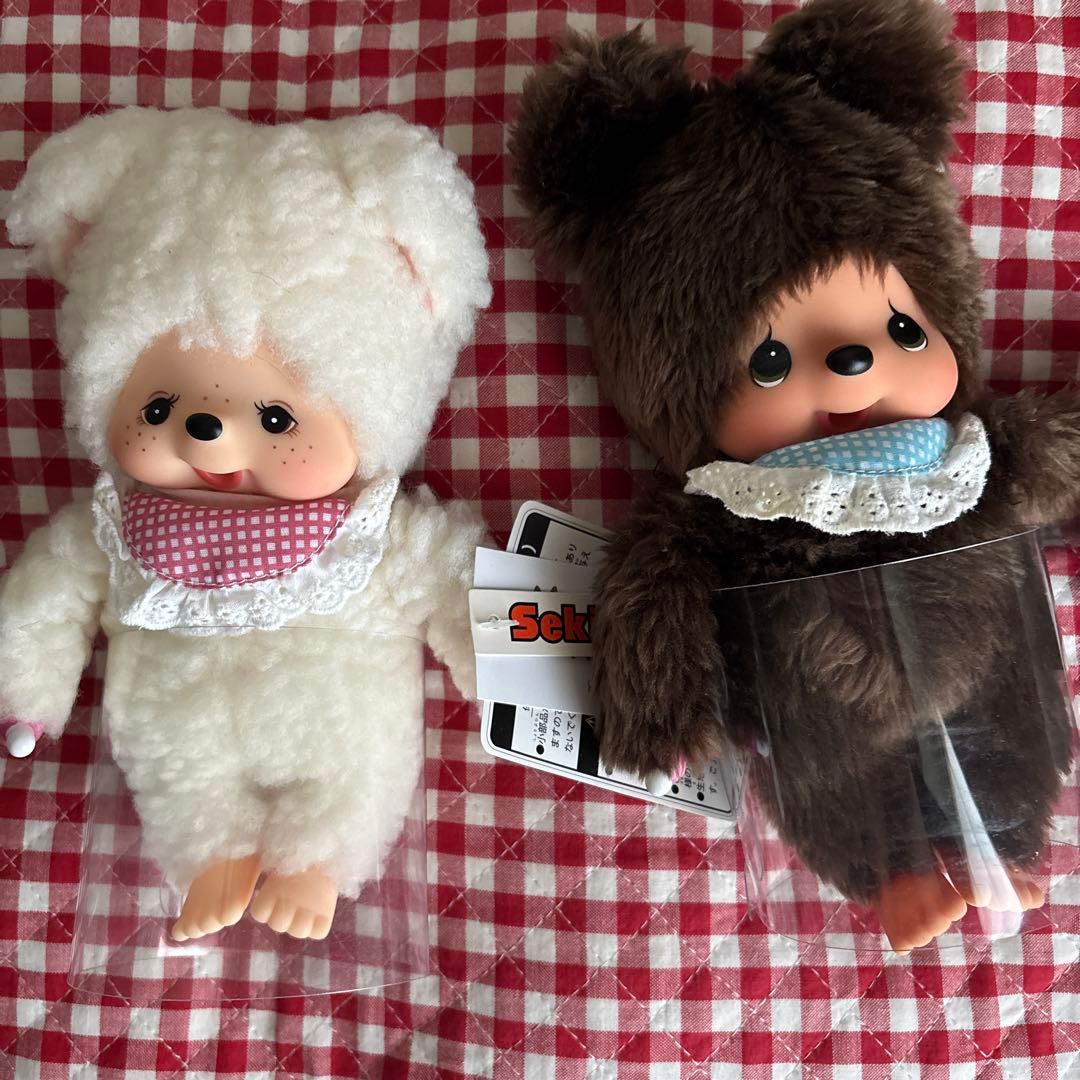 モンチッチ フレンズ　くま & チャム　ぬいぐるみ セット Sサイズ