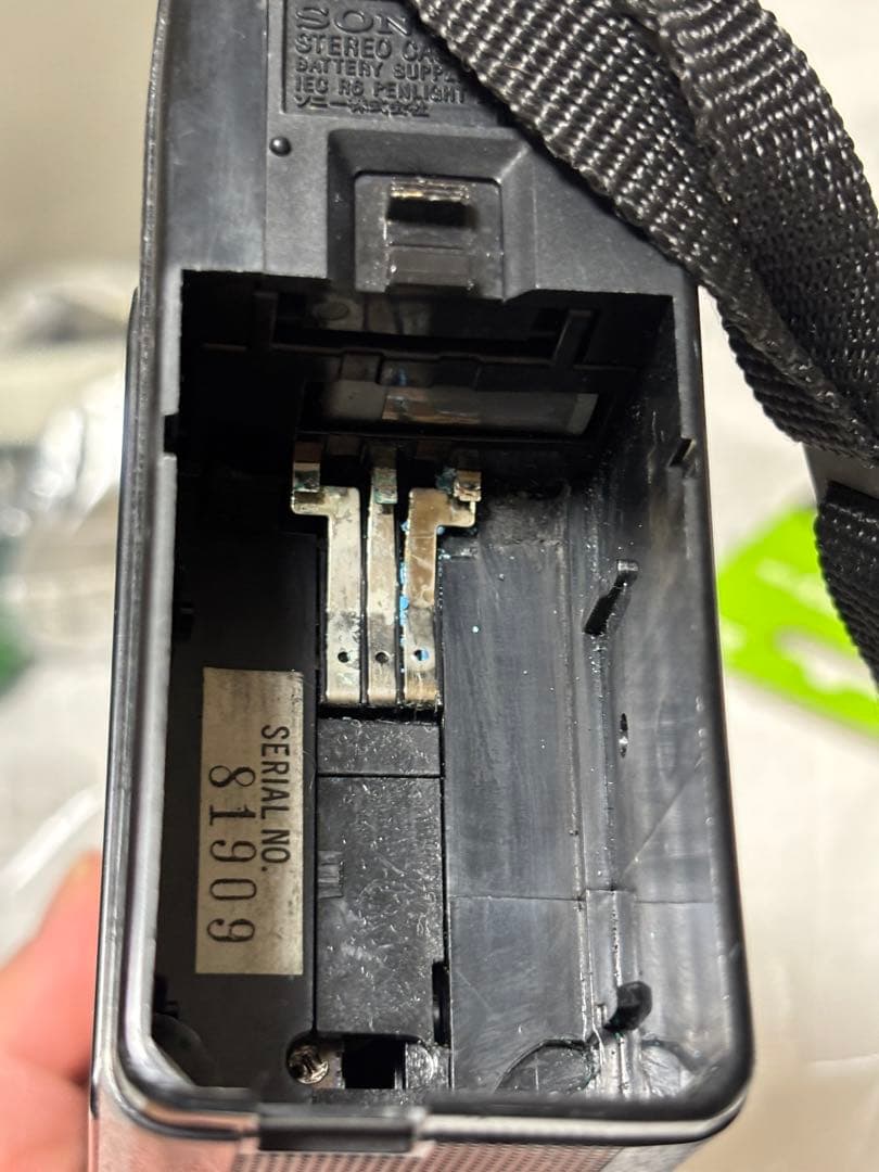 SONY ステレオカセットプレーヤー ブラック