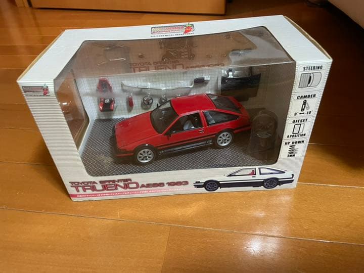 ミニカー TOYOTA SPRINTER TRUENO AE86 1983