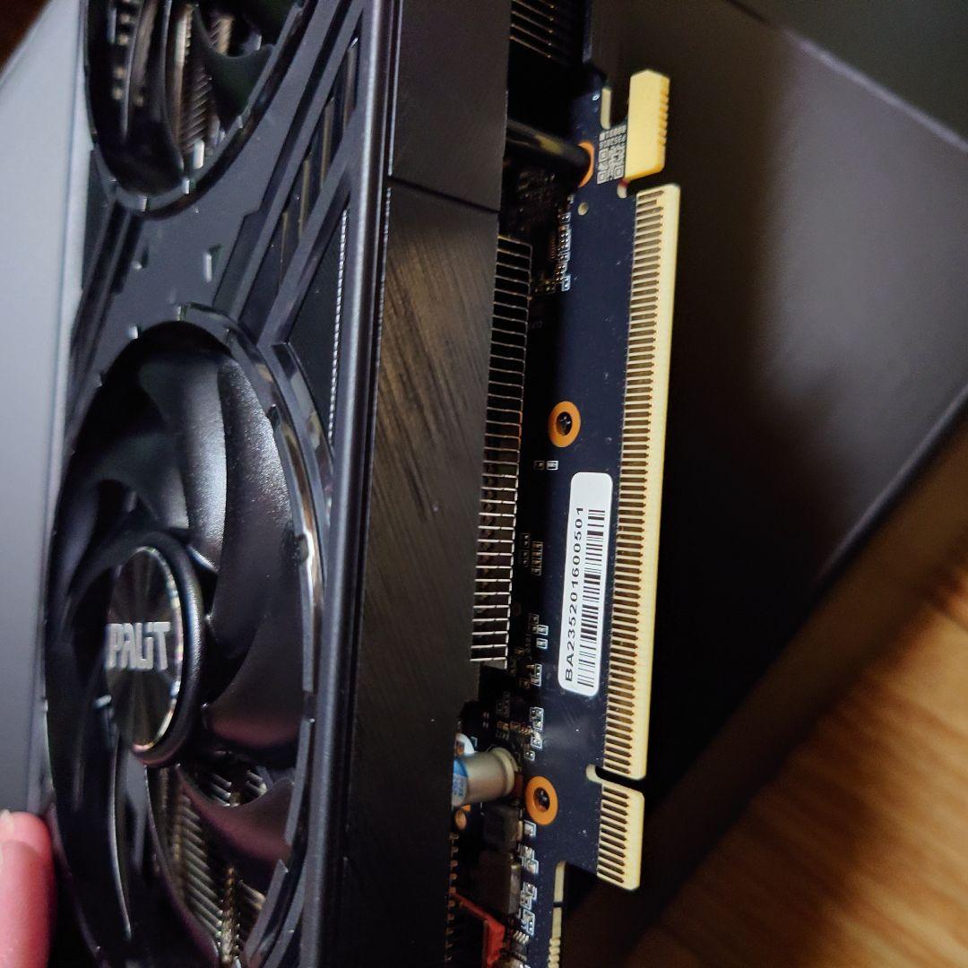 極美品　PALIT GEFORCE RTX 4060 Ti 8GB