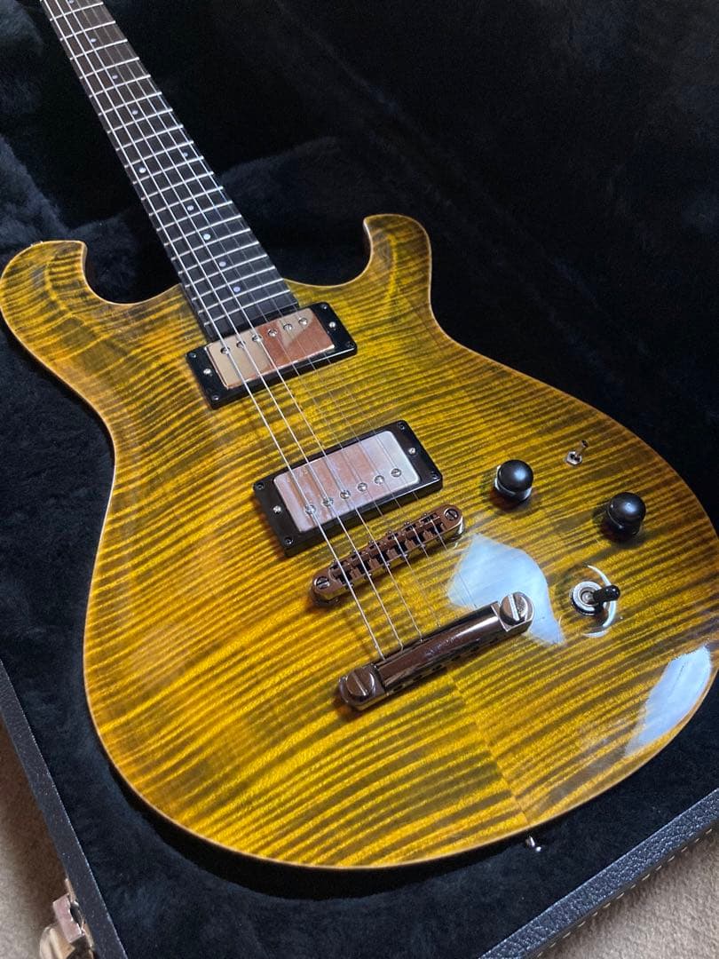 世界に1本 YOKOYAMA GUITARS エレキギター ホンマホ PRS搭載