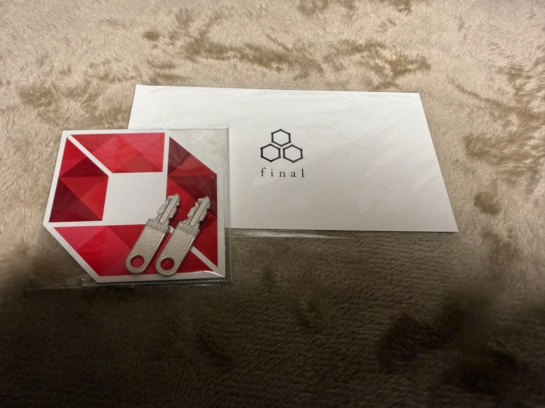 美品 final D8000 シルバー プロテクトケース付き【付属品完備】