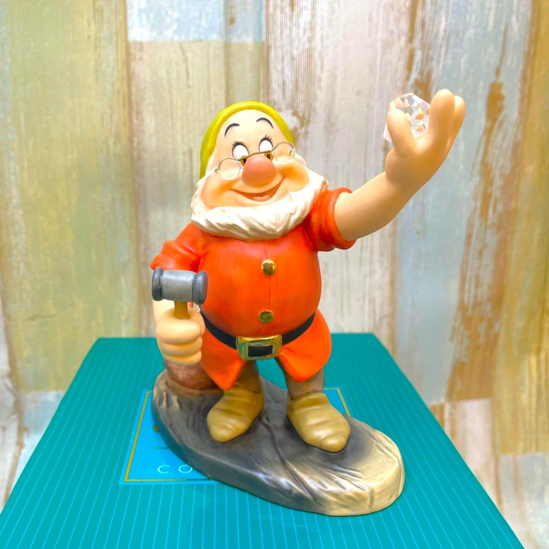 WDCC 白雪姫と七人の小人　ドック Doc 先生 ダイヤ 採掘 フィギュア