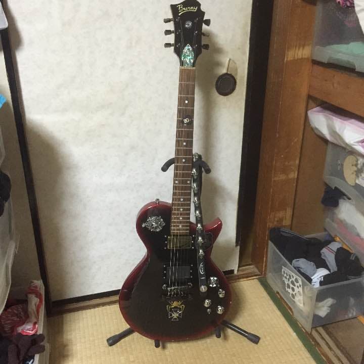 レスポール EMG8185プラスEMGブースター付き