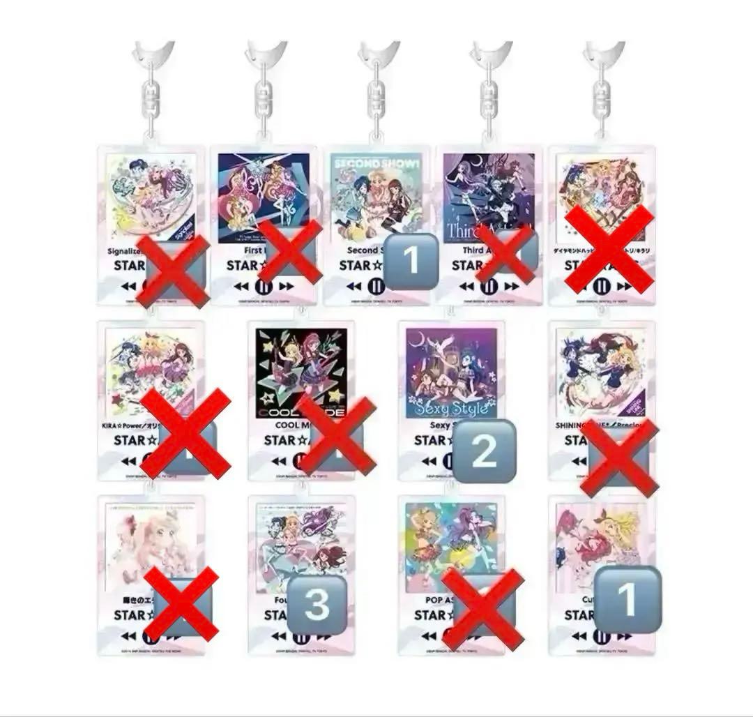 オールアイカツロックフェス ジャケティファイSTAR☆ANIS アイカツ