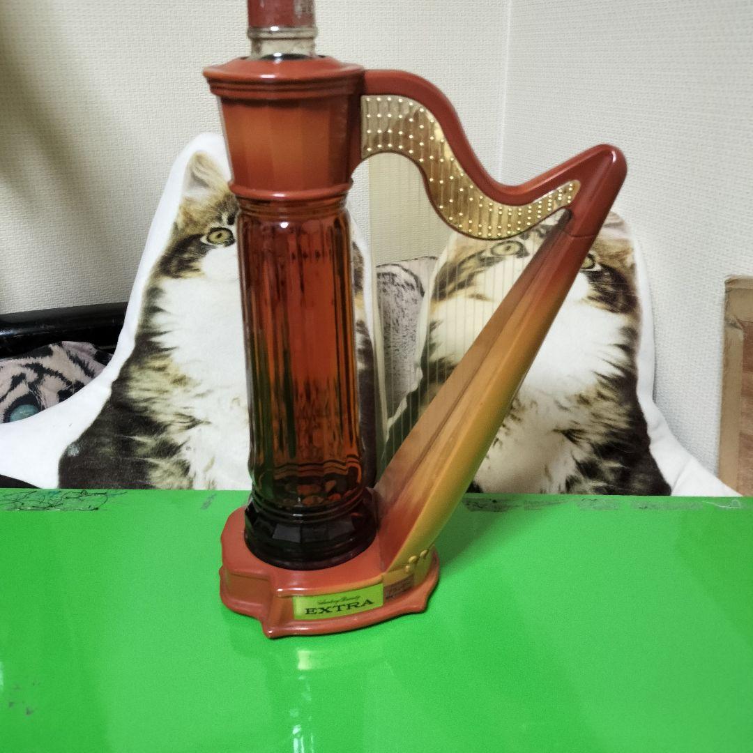 サントリー　EXTRA ハープ型ブランデー瓶