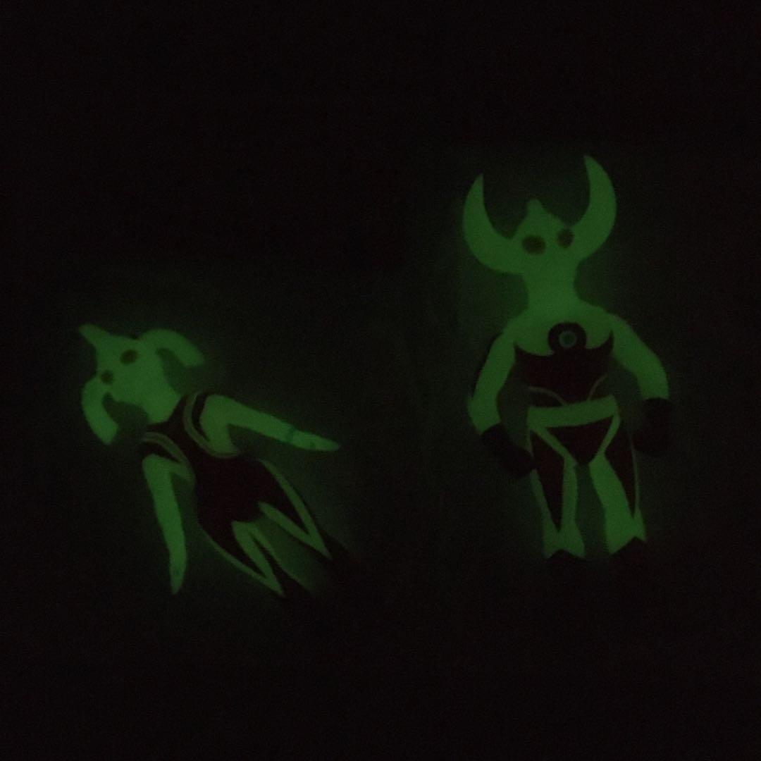 ハンサムタロウエム ウルトラの父　ウルトラの母　限定蓄光ソフビセット