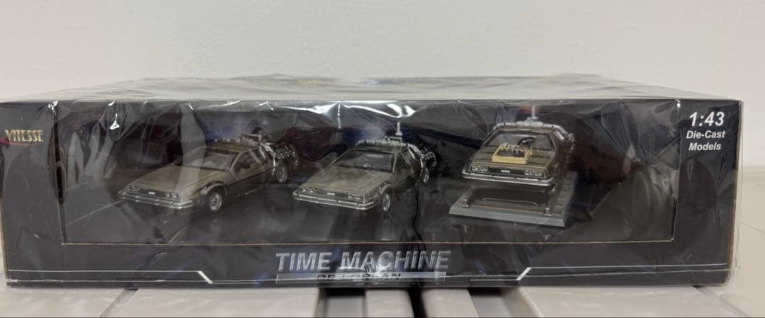 ビテス バックトゥザフューチャー デロリアン　ミニカー 1/43