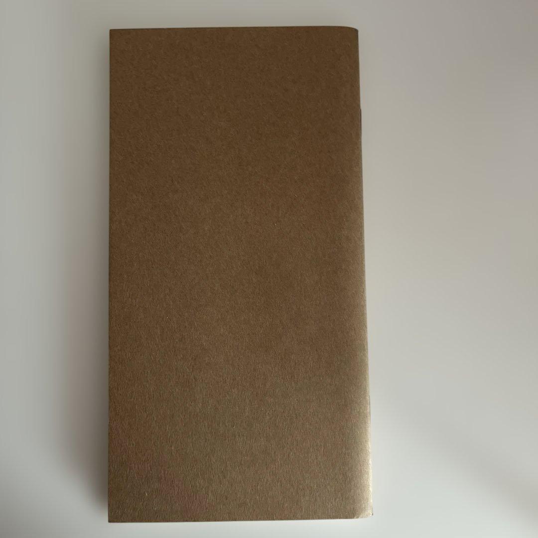 トラベラーズノートTOKYO EDITION黒 リフィル・ブラスチャームクリップ