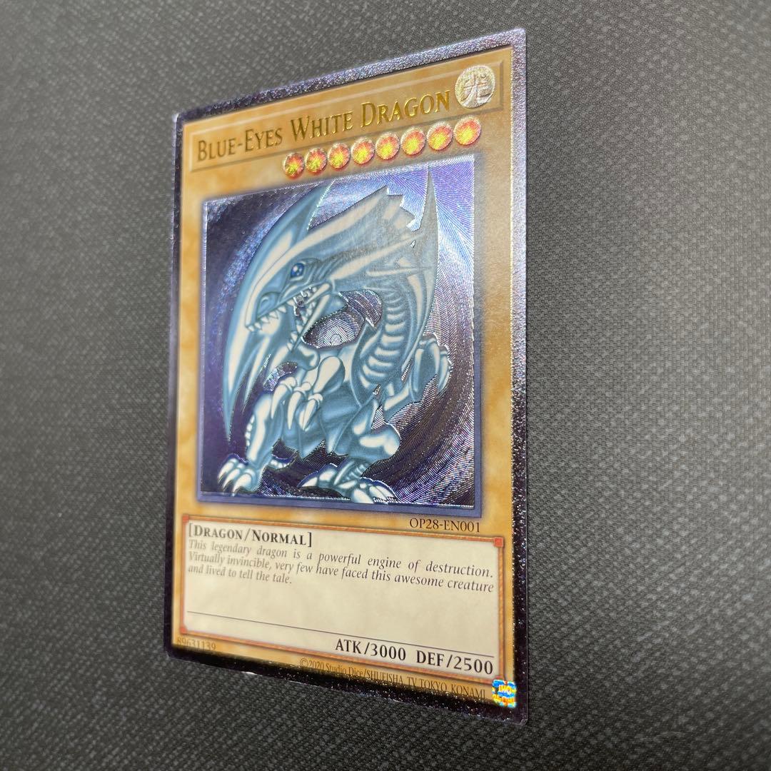 エラー　青眼の白龍　レリーフ　OP28 OTS28 北米版　EU版セット