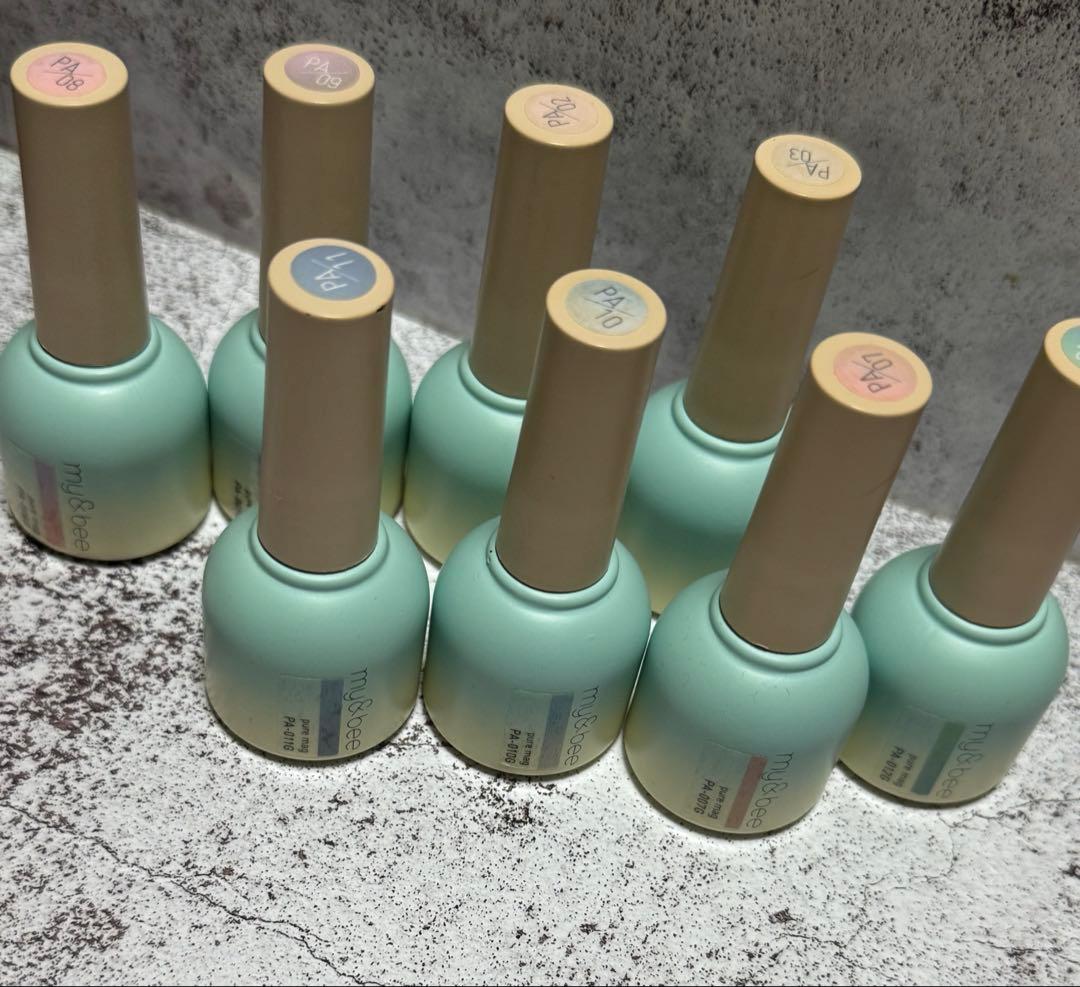 my&bee マイビー ピュアマグ 8色セット