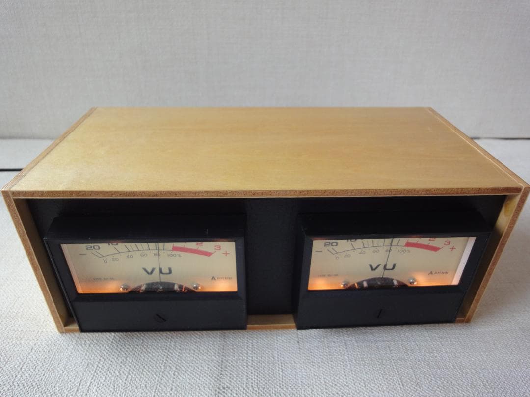 自作ステレオVUメーター190号機（ALPS KEIKI製大型）