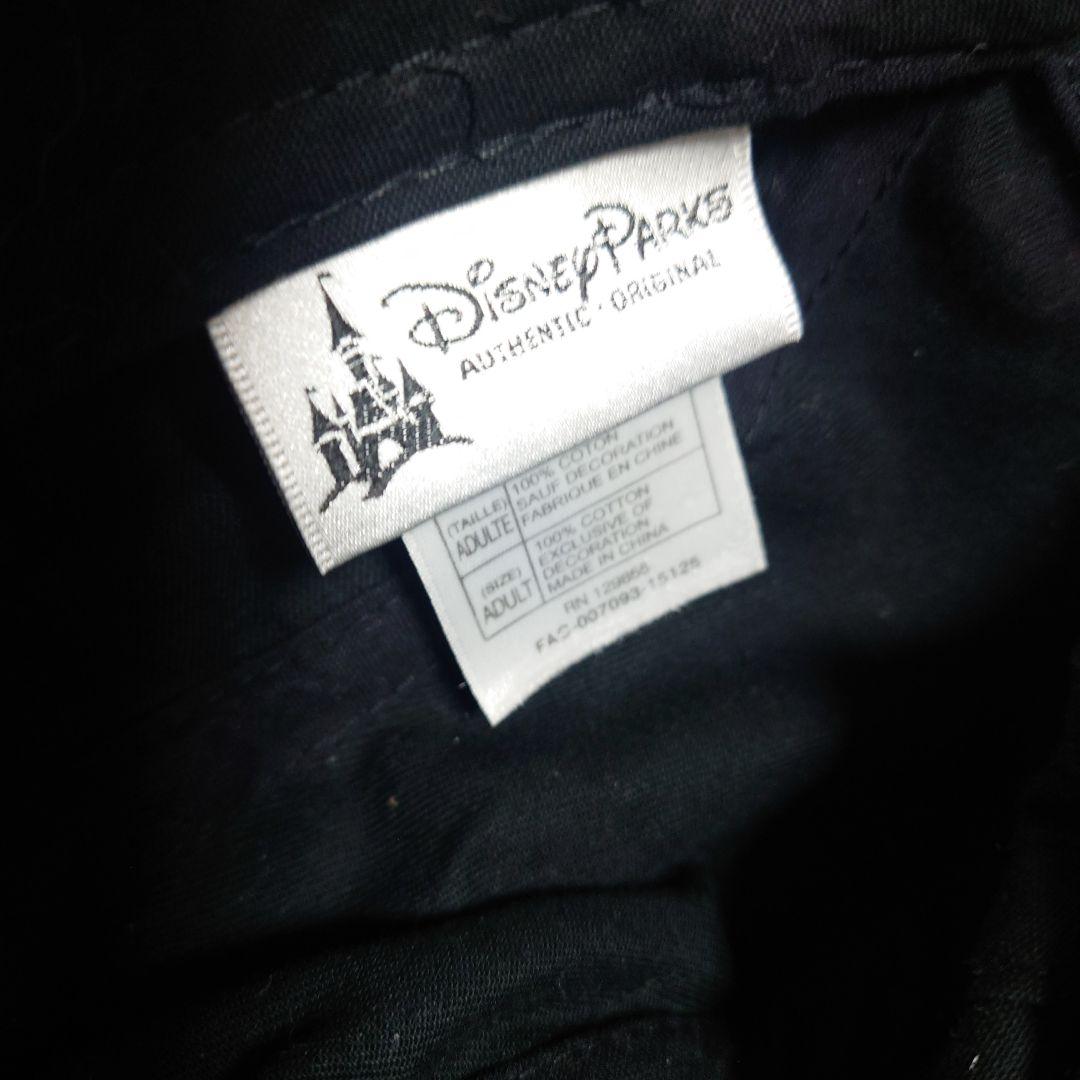 Disney Parks カリフォルニアディズニーランド　キャップ　黒　ブラック