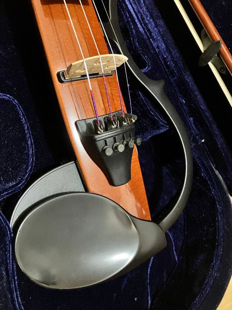 YAMAHA サイレントバイオリン SV-120 社外ケース付き