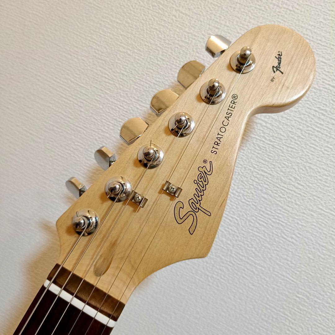 Squier エレキギター ストラトキャスター サンバースト メンテ済