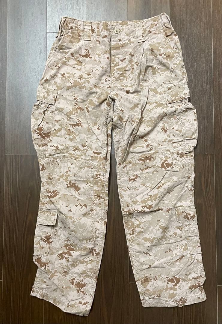 米軍海兵隊MARPATデザート迷彩ＢＤＵ　パンツ　実物