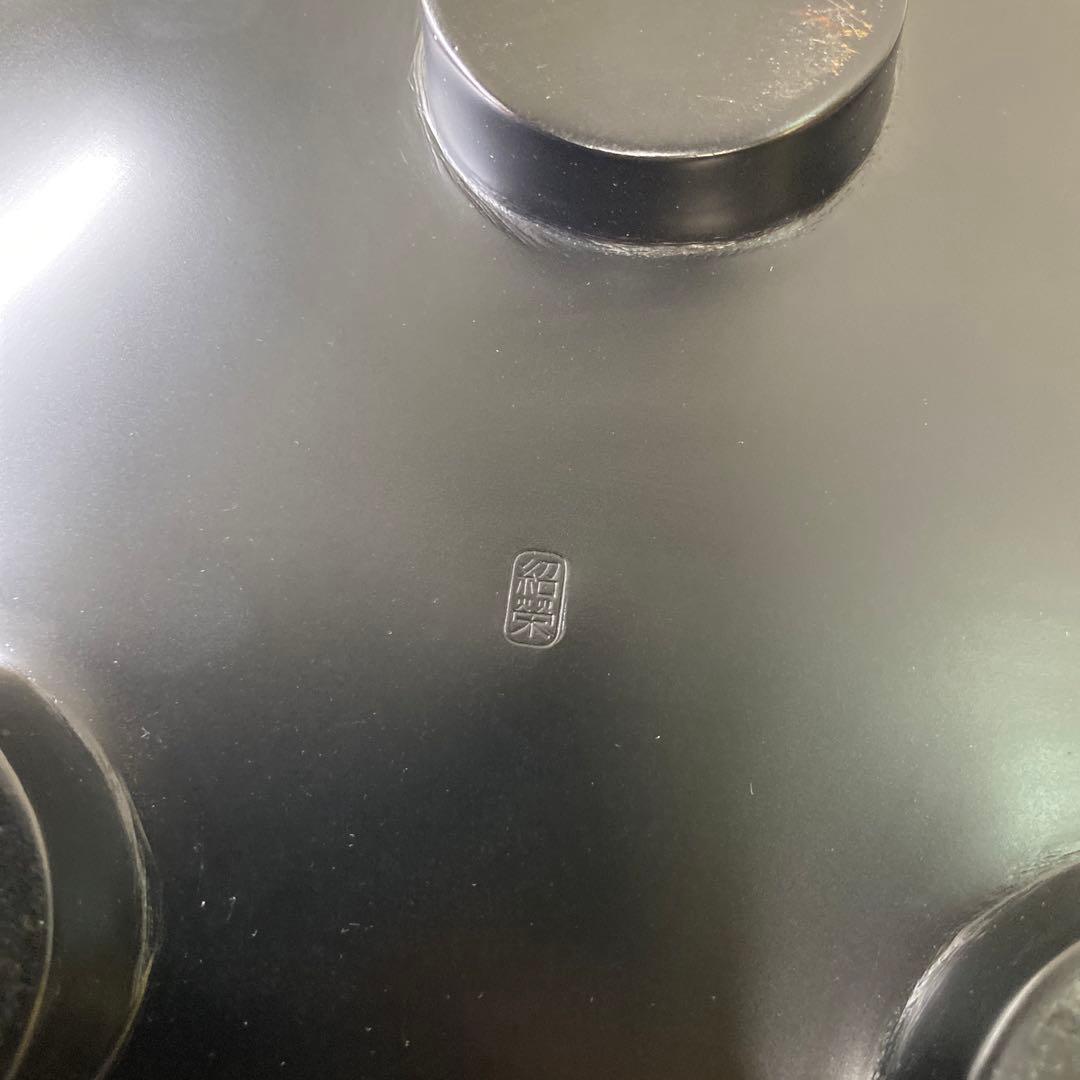 【茶道具】　金森紹栄作　唐銅眉風炉　(共箱)