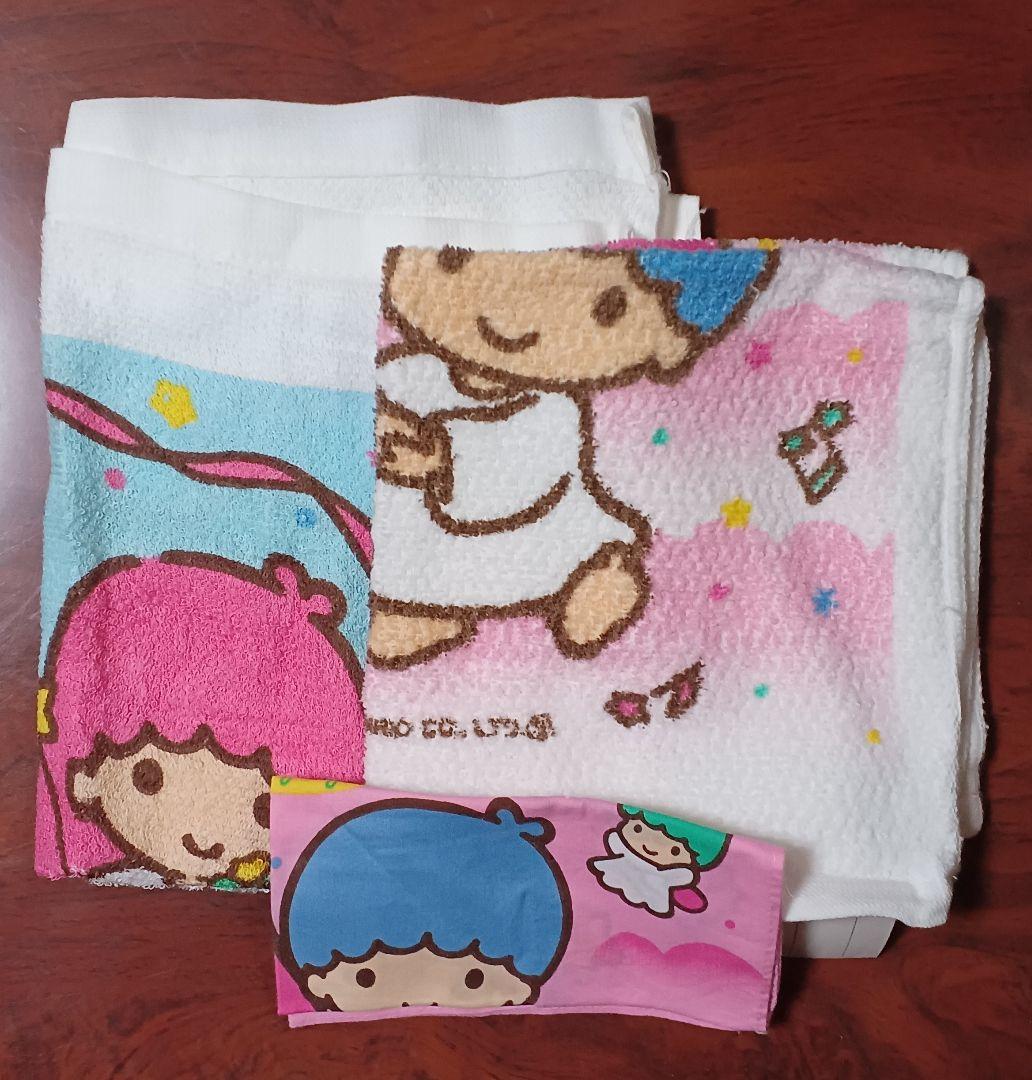 サンリオ　SANRIO　リトルツインスターズ　ハンカチ　タオル　まとめ売り