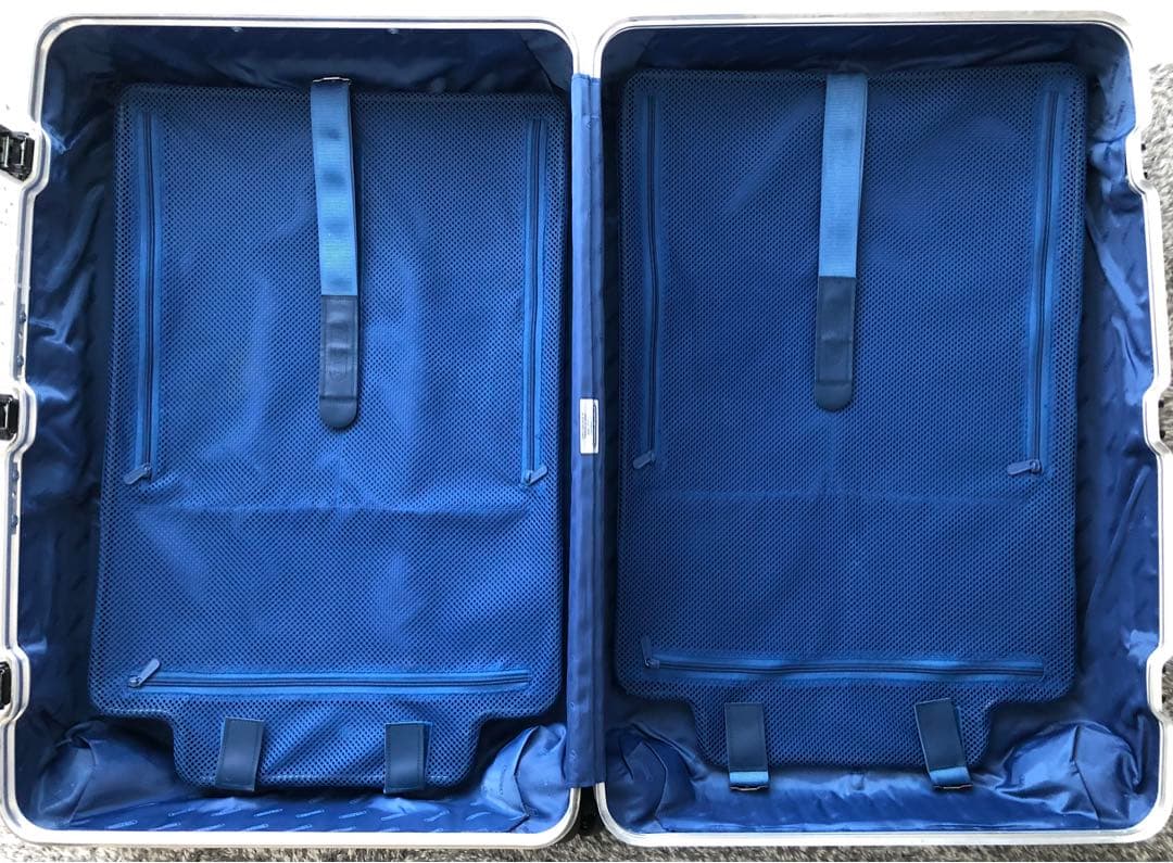 希少 リモワ トパーズ 82L 4輪 青ロゴ 旧ロゴ TSAロック アルミニウム