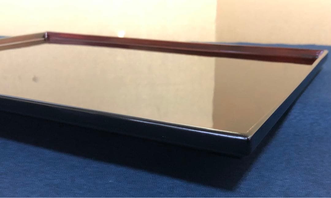 《R》輪島塗 溜塗 卓上膳5客 林漆器店 共箱　251225か3